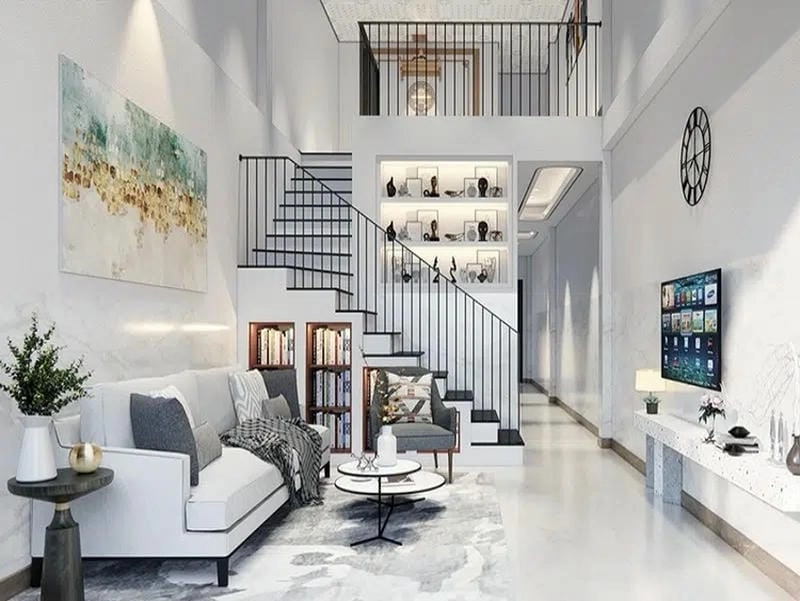 Ngắm nhìn mẫu nhà cấp 4 gác lửng nhỏ xinh