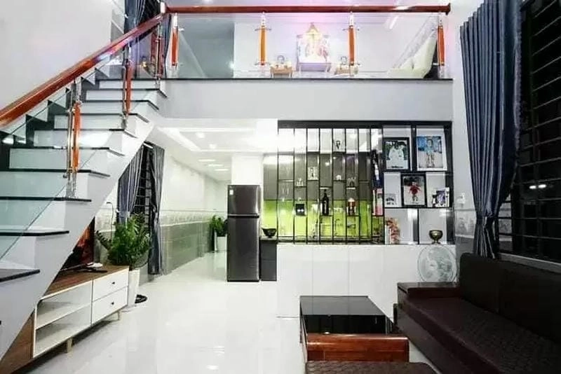 Chọn mẫu nhà cấp 4 gác lửng nhỏ xinh