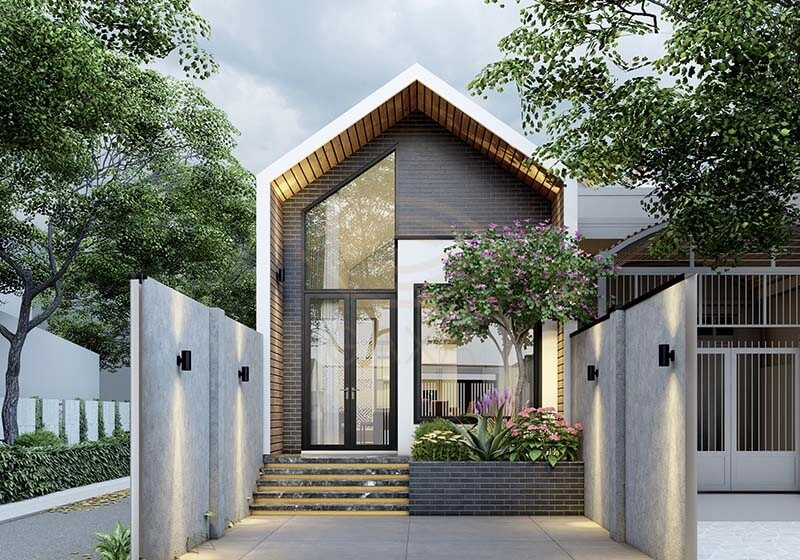 Khám phá mẫu nhà cấp 4 hiện đại 6x20