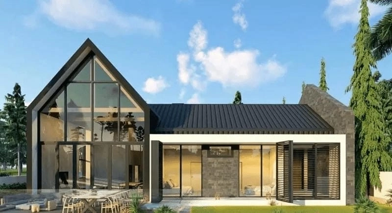 Chiêm ngưỡng mẫu nhà cấp 4 có gác lửng hiện đại đẹp tiện nghi