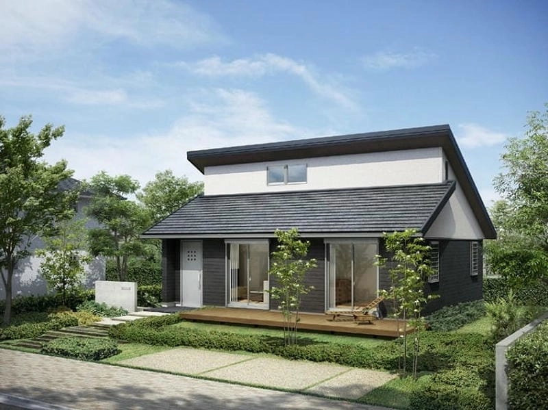 Ngắm mẫu nhà cấp 4 mái lệch 7m đẹp