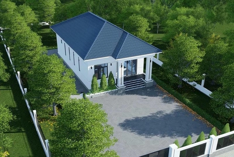 mẫu nhà đẹp 4 phòng ngủ ý tưởng thiết kế cuốn hút