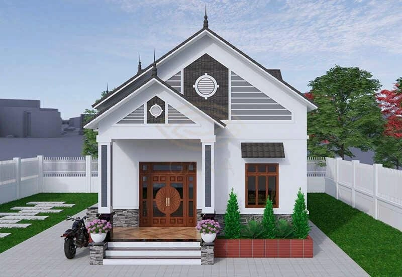 Chiêm ngưỡng mẫu nhà cấp 4 mái thái giá 500 triệu hiện đại