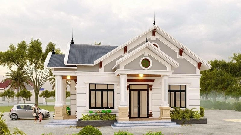 Khám phá mẫu nhà cấp 4 mái thái đẹp 2023 cuốn hút