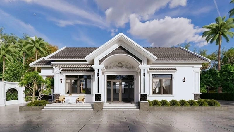 Ngắm ngay mẫu nhà cấp 4 mái thái 400 triệu cùng mẫu nhà cấp 4 mái thái đơn giản