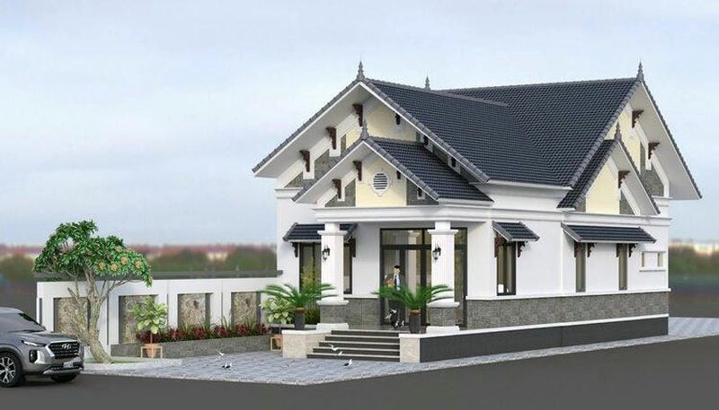 Ngắm ngay mái thái mẫu nhà cấp 4 đẹp 5x20 cùng mẫu nhà cấp 4 mái thái đơn giản