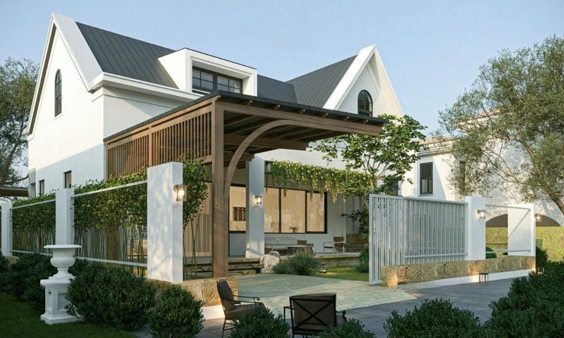 Tham khảo mẫu nhà cấp 4 có gác lửng 5x20 mái thái nhà đẹp mới sài gòn