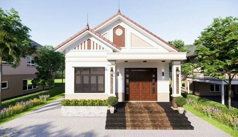 Ngắm ngay mẫu nhà cấp 4 mái thái đẹp nhất năm 2020 cùng mẫu nhà cấp 4 mái thái đơn giản