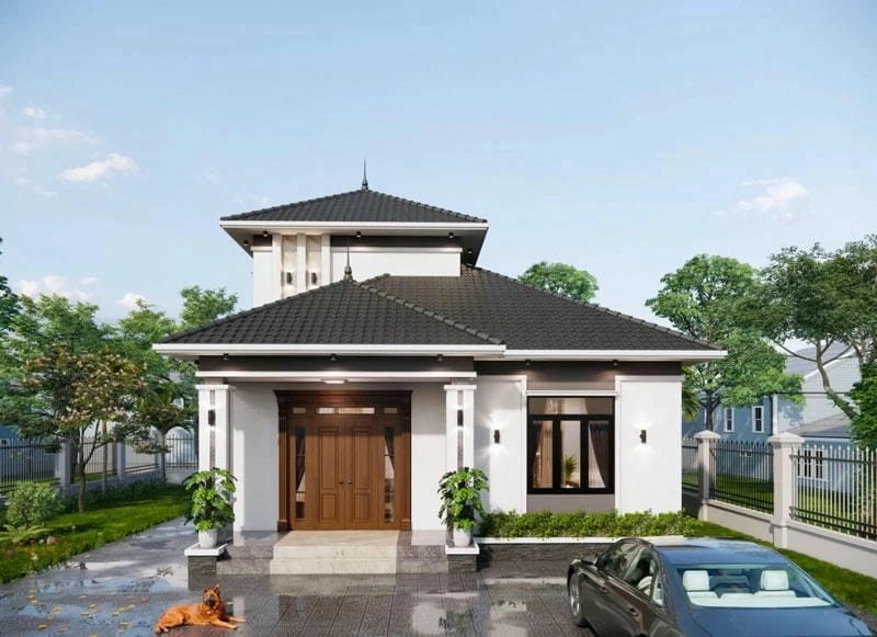 Tham khảo mẫu nhà cấp 4 nông thôn dưới 100 triệu cực kỳ tiết kiệm