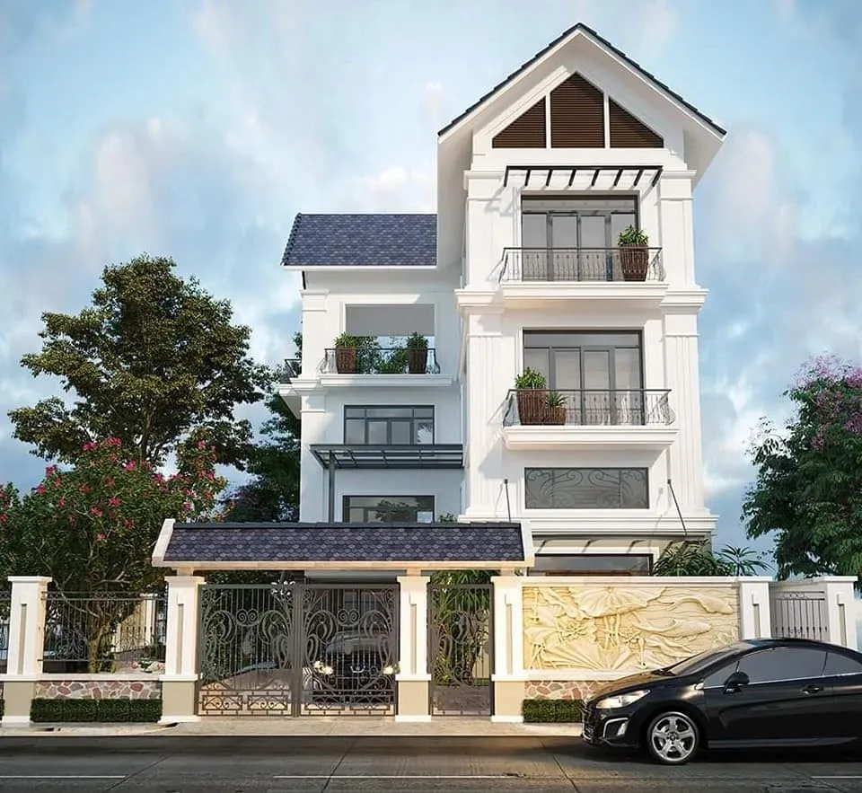 Tham khảo các mẫu nhà chữ l 3 tầng đẹp hiện đại