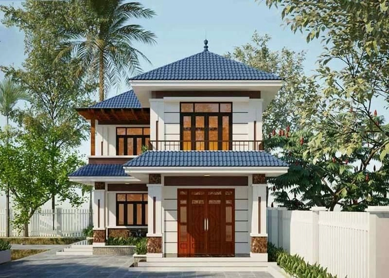 mẫu nhà 1 trệt 1 lầu đẹp 4x10 tận dụng diện tích hẹp hiệu quả