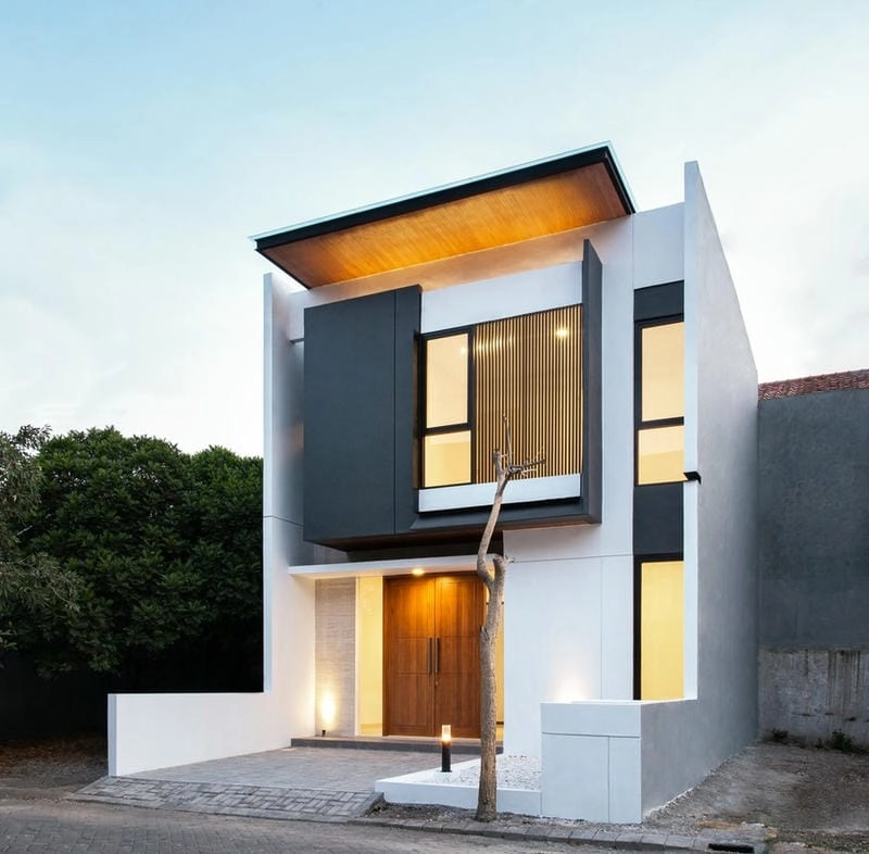 Chiêm ngưỡng mẫu nhà ống nhà phố tân cổ điển 2 tầng tinh tế