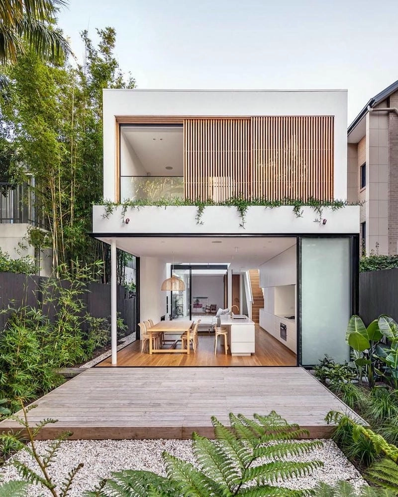 Khám phá mẫu nhà ngang 7m mặt tiền nhà phố 7m 2 tầng độc đáo