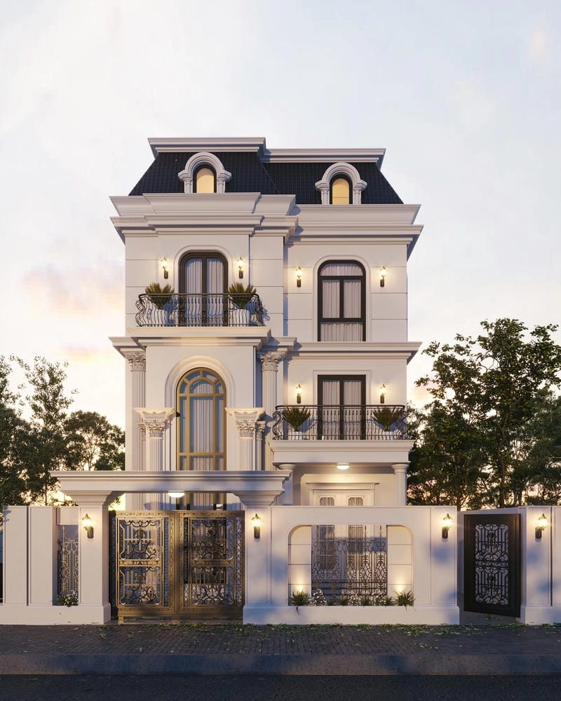 Tăng giá trị nhà với hàng rào nhà đẹp