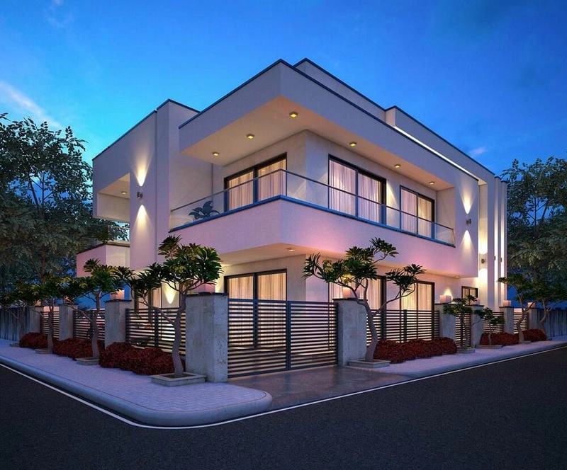 lô góc 2 mặt tiền dễ thiết kế theo nhiều phong cách