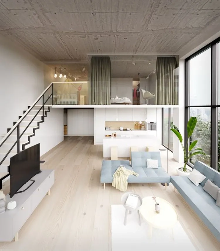 Chiêm ngưỡng mẫu nhà gác lửng 4x15 đẹp hiện đại