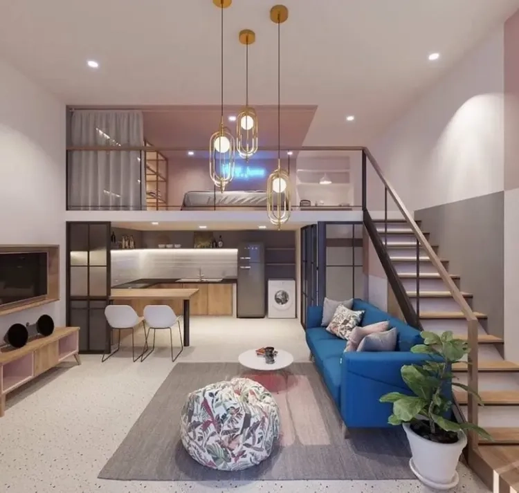 Khám phá các mẫu nhà gác lửng đẹp nhất sang trọng