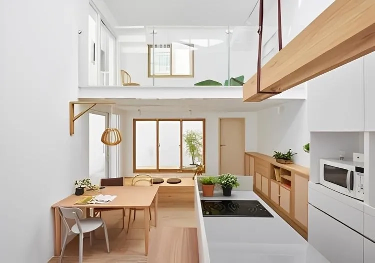 Ngắm mẫu nhà gác lửng nhỏ gọn tiện ích hiện đại