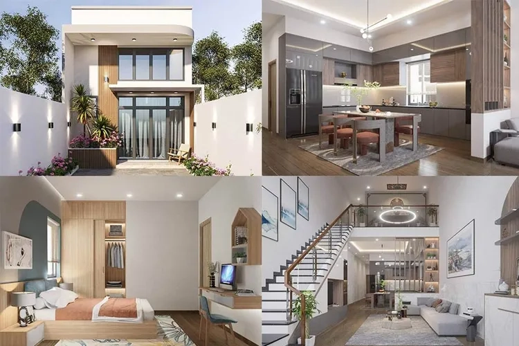Tham khảo các mẫu nhà gác lửng 3 tầng đẹp hiện đại