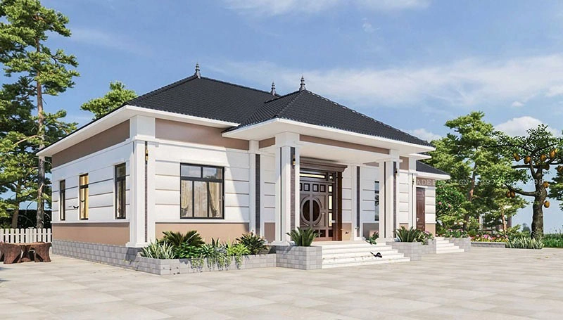 Tuyển chọn mái nhật 1 tầng đẹp hút mắt mọi ánh nhìn