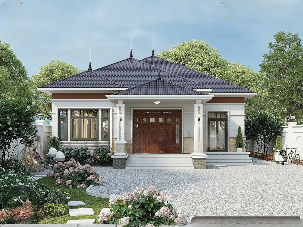 Khám phá mái nhật 3 tầng đẹp sang trọng đẳng cấp