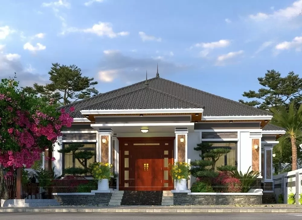 Ngắm mẫu nhà mái nhật 800 triệu thiết kế tiết kiệm chi phí