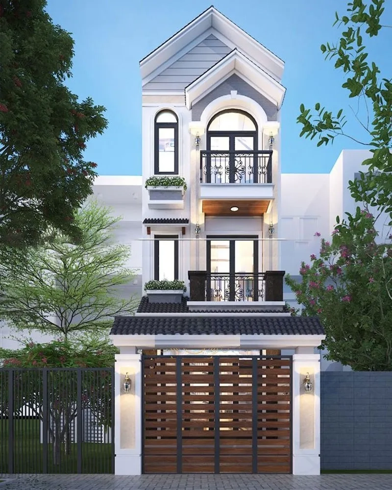 Xem mẫu nhà mái thái đẹp 2023 thiết kế mới mẫu nhà mái thái 3 tầng