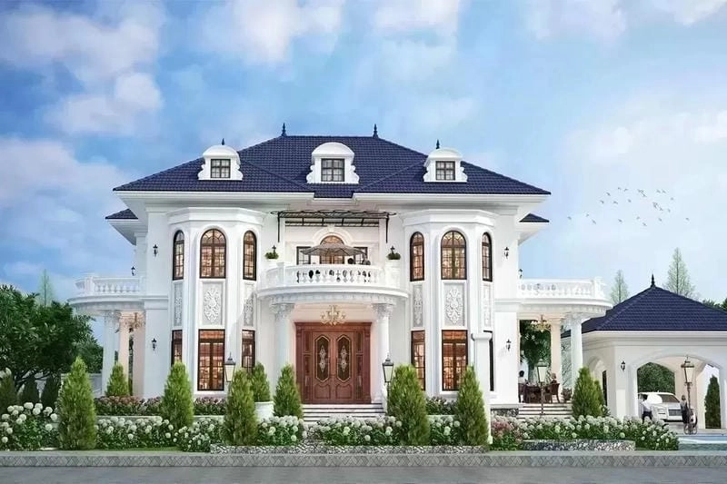 Ngắm nhìn mẫu nhà ngang 12m sâu 7m độc đáo