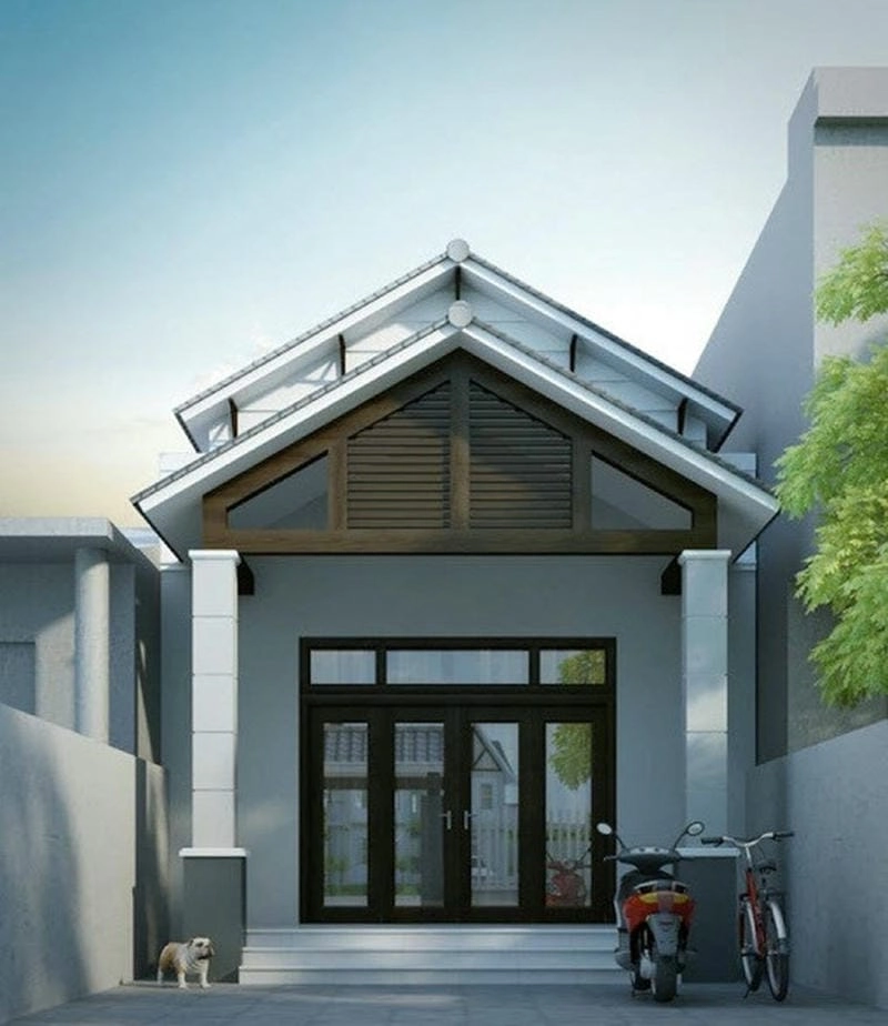 Gợi ý mẫu thiết kế nhà ống 1 tầng 5x20m tối ưu không gian