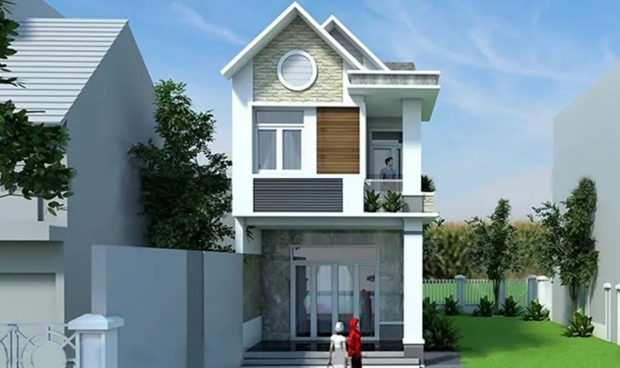 Tham khảo 5x20 mẫu nhà ống 2 tầng mái thái 5x20m nhà ống mái thái