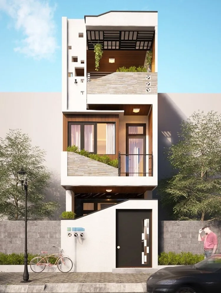 Chiêm ngưỡng 20 mẫu nhà ống đẹp 3 tầng hiện đại xu hướng mới cho năm 2019 mẫu nhà ống 3 tầng