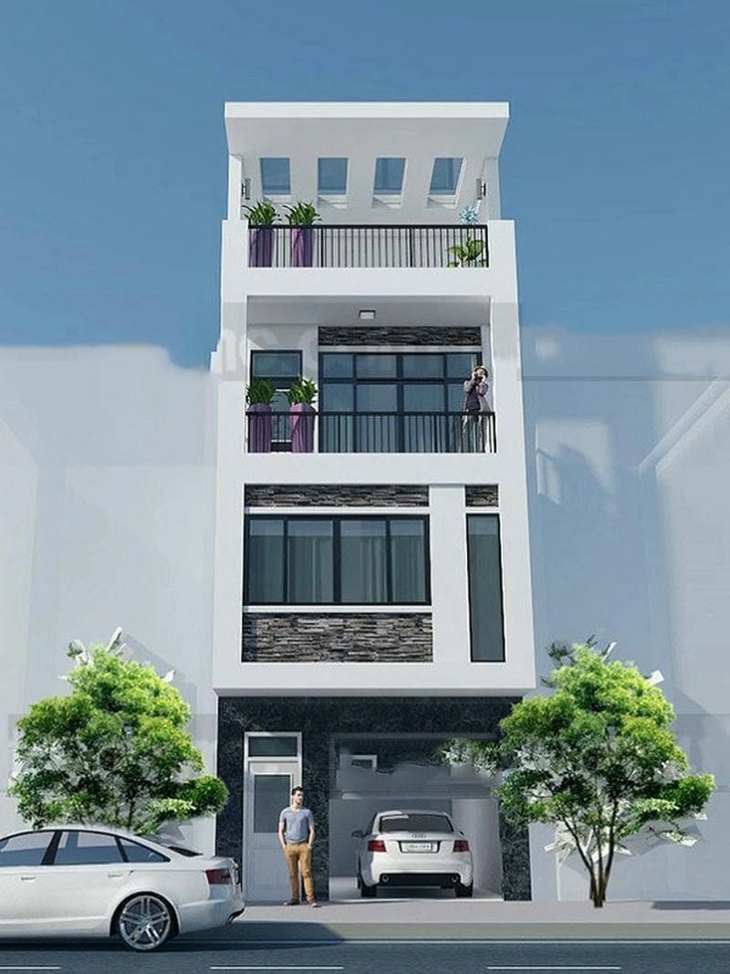 Tham khảo mẫu nhà phố mái thái truyền thống