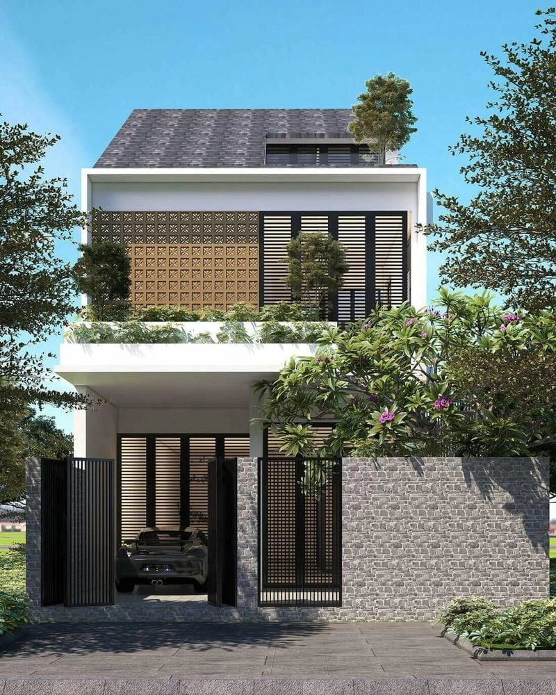 Khám phá mẫu nhà phố hot nhất - Hiện đại và tiện nghi