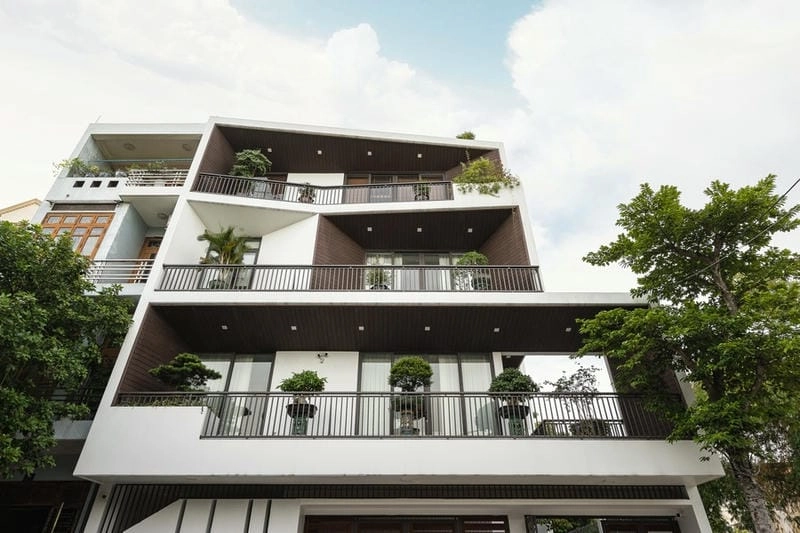 Tham khảo mẫu nhà phố 4 tầng hiện đại trẻ trung
