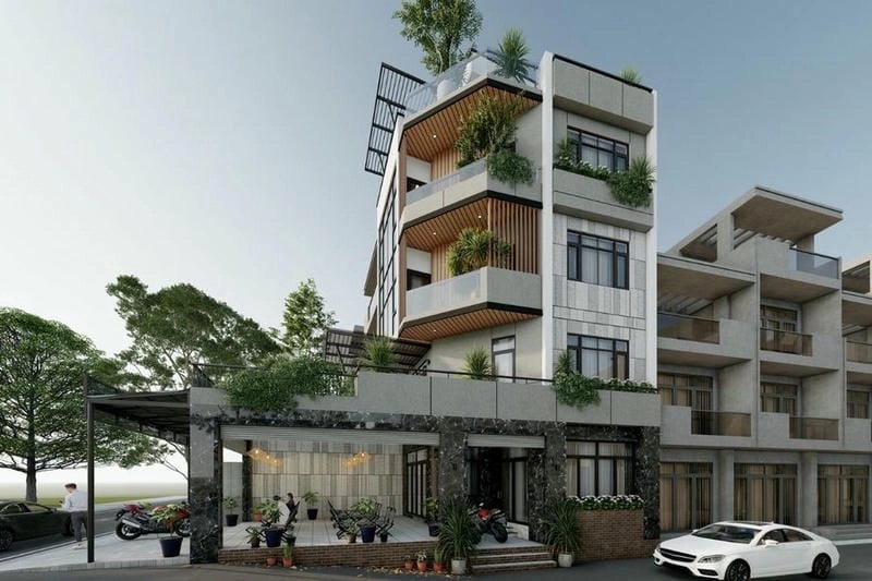 Chiêm ngưỡng các mẫu nhà phố 4 tầng đẹp ấn tượng