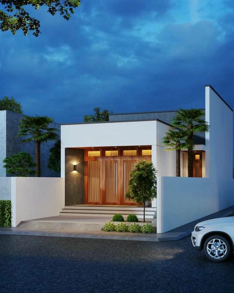 Khám phá mẫu nhà phố mặt tiền đẹp chiều rộng 7m