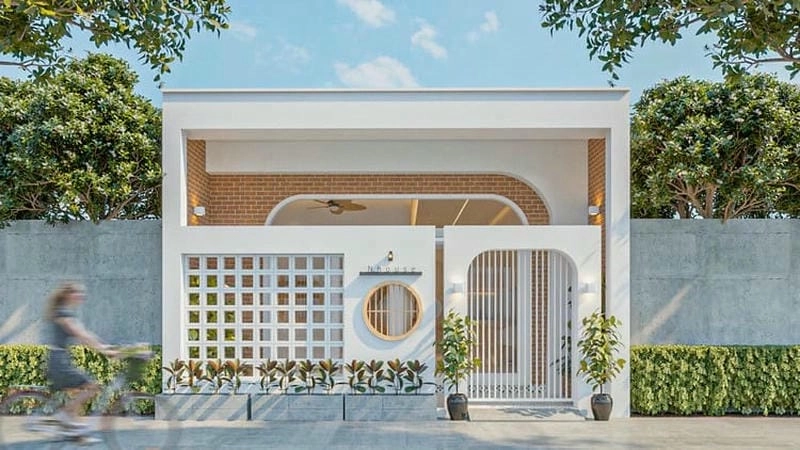 Chiêm ngưỡng mẫu nhà phố mặt tiền đẹp 7x20m