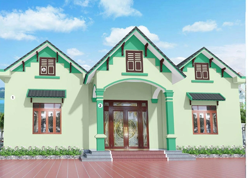 Khám phá mẫu màu sơn nhà đẹp 2023 tinh tế sang
