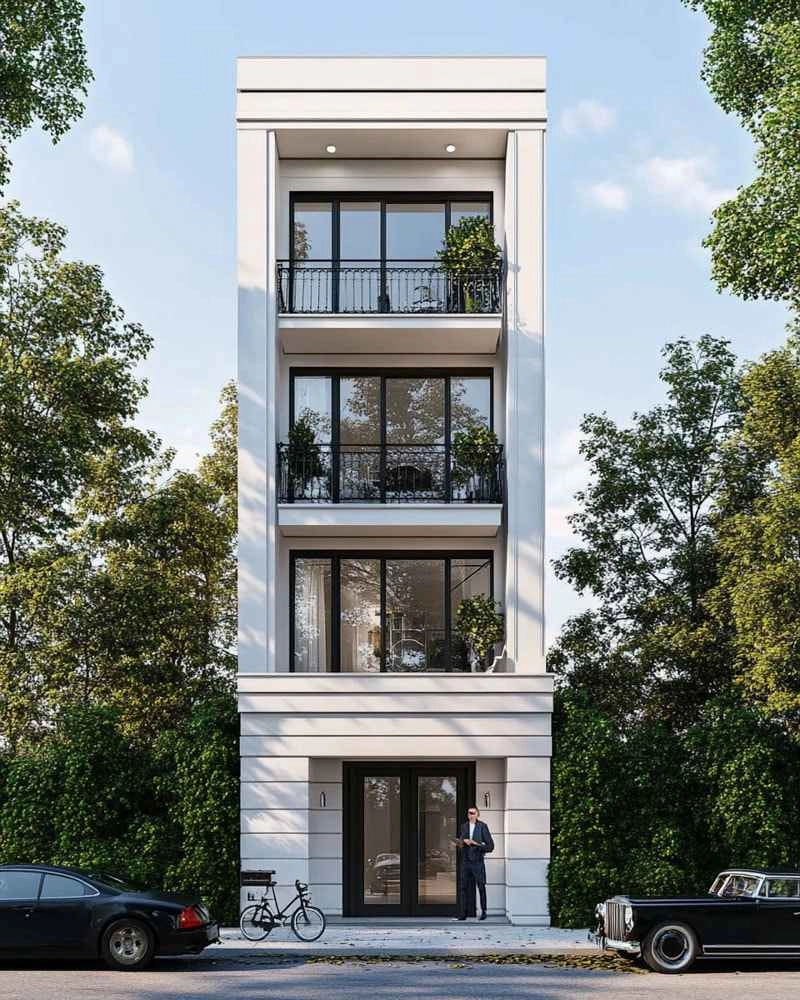 Khám phá mẫu nhà phố tân cổ điển được xây nhiều nhất hiện nay