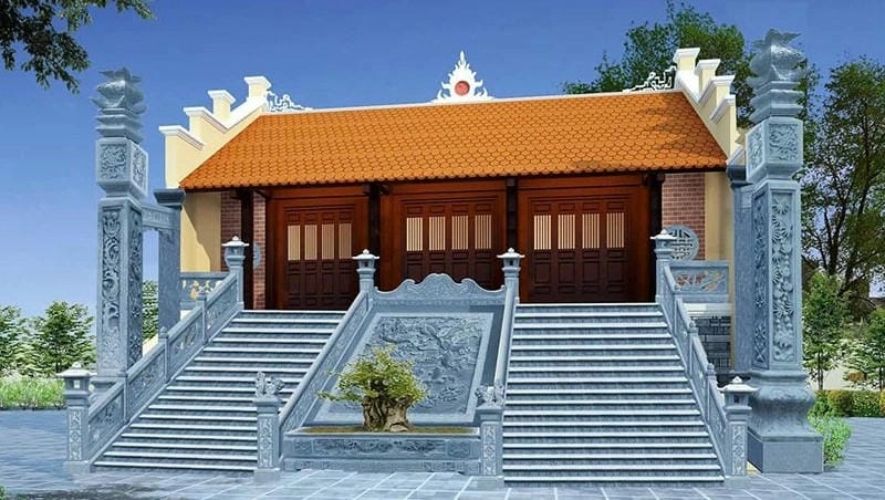 mẫu nhà thờ cấp 4 gợi ý tiết kiệm mà đẹp