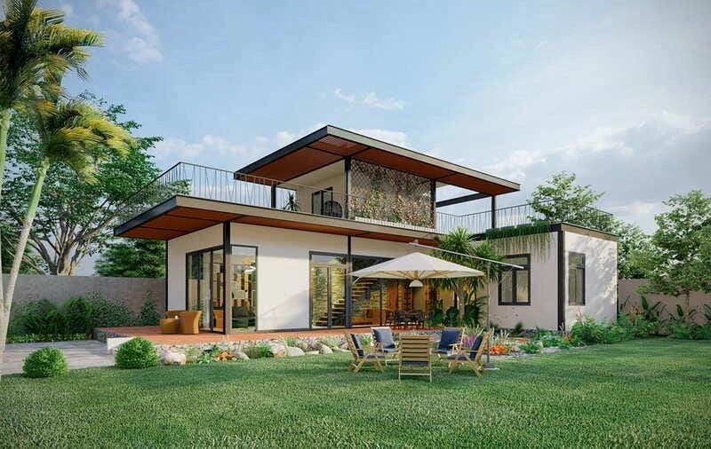 mẫu nhà tiền chế rẻ tối ưu chi phí phù hợp túi tiền