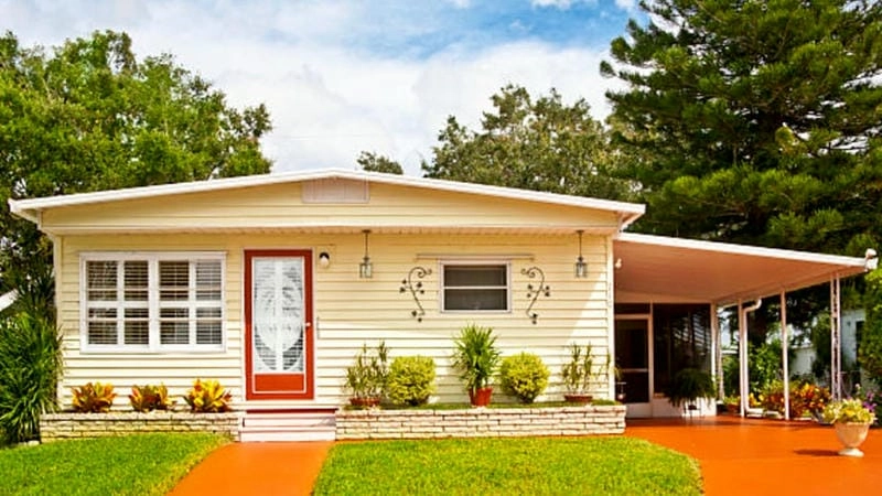 mẫu nhà tiền chế đơn giản gọn gàng tinh tế hợp nông thôn