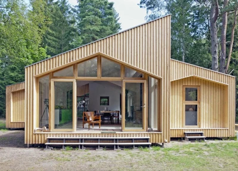 mẫu nhà tiền chế gác lửng giải pháp mở rộng không gian sống