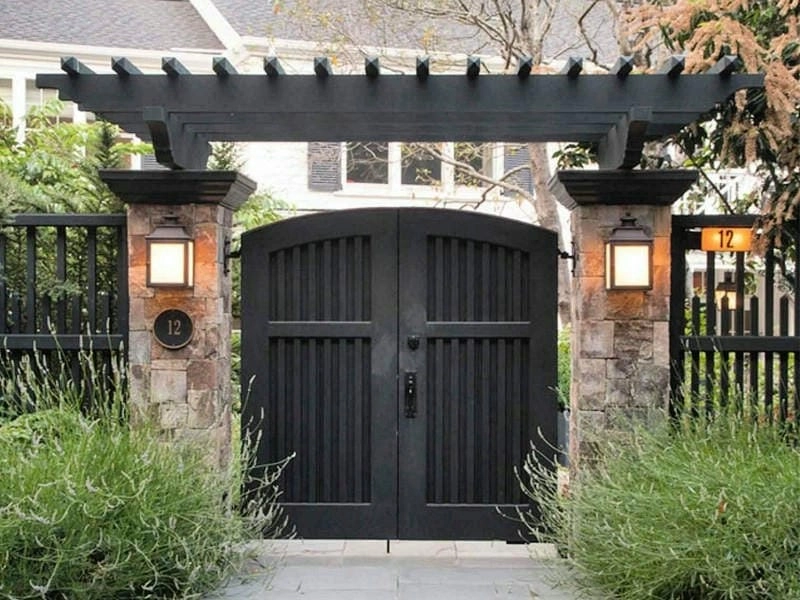 Ngắm nhìn các mẫu cổng nhà vườn đa dạng phong cách