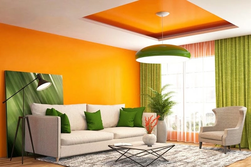 Mẫu sơn trần nhà đơn giản - Nâng tầm không gian sống tinh tế