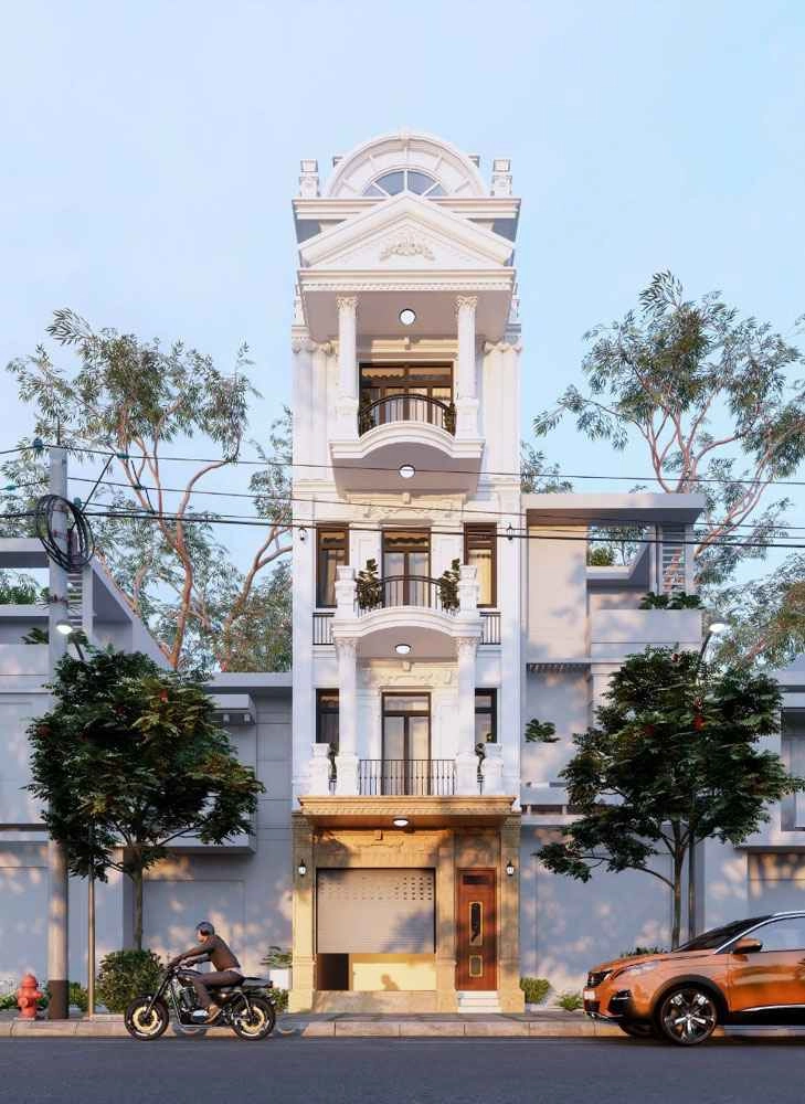 Tham khảo mẫu nhà phố đơn giản đẹp tiện nghi