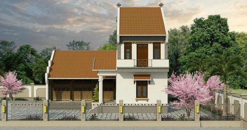 các mẫu nhà thờ 3 gian đẹp tham khảo thiết kế tinh tế