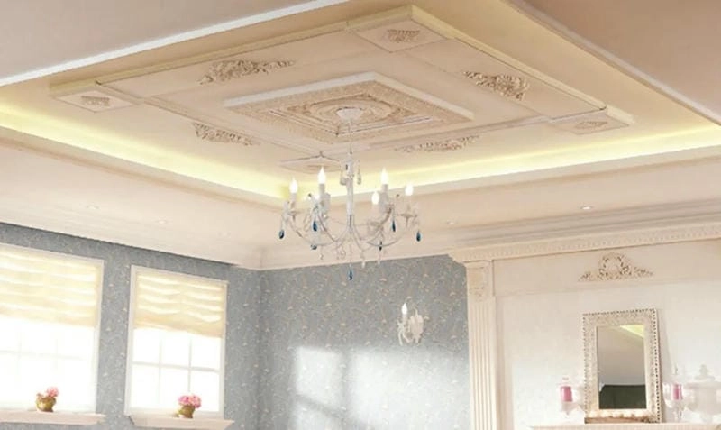 các mẫu sơn phào chỉ trần nhà đẹp hài hòa cuốn hút