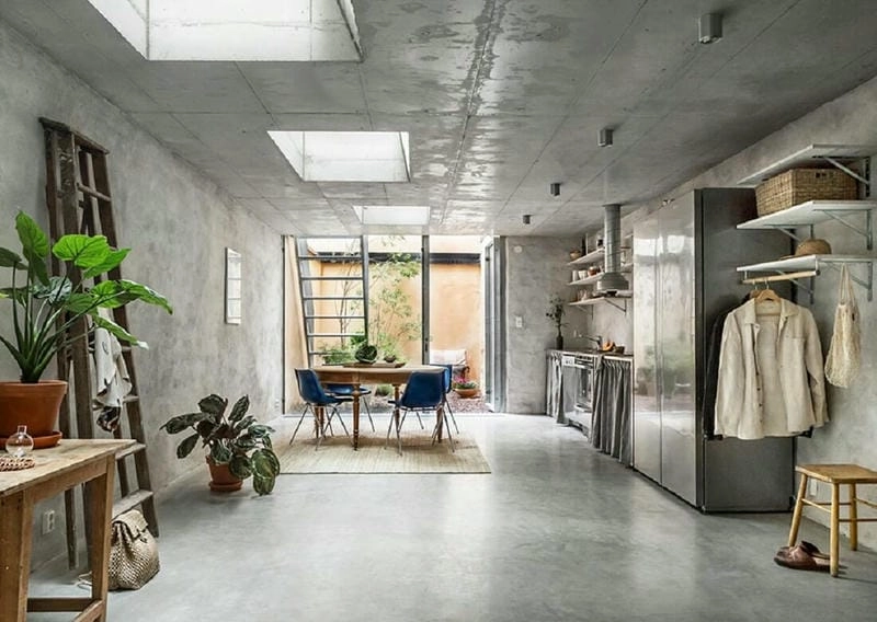 mẫu trần nhà thạch cao đơn giản tinh tế dễ ứng dụng