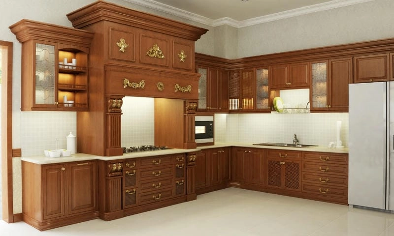 mẫu kệ bếp hiện đại chất liệu cao cấp thiết kế tinh tế